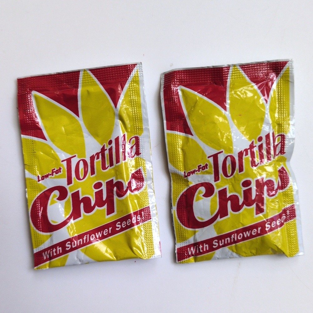 Vtg 1996 American Girl‎ Pleasant Company Birthday Cookout Chip Bags Set (2)